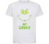 Детская футболка Mr.Grinch Белый Детская футболка Mr.Grinch Белый фото