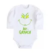 Дитячий бодік Mr.Grinch Білий фото