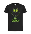 Детская футболка Mr.Grinch Черный фото