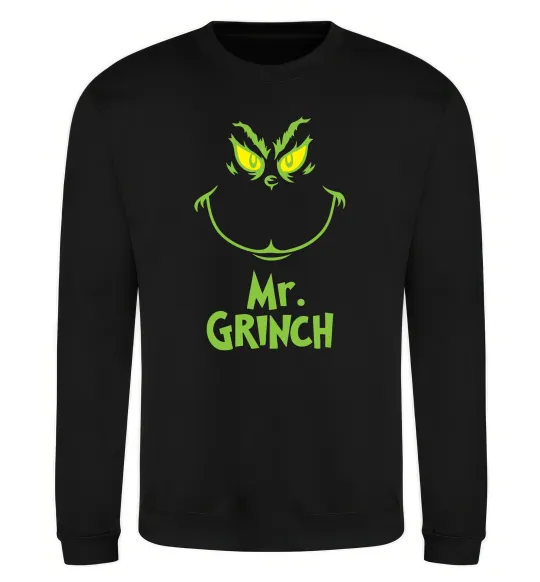 Світшот Mr.Grinch Чорний фото