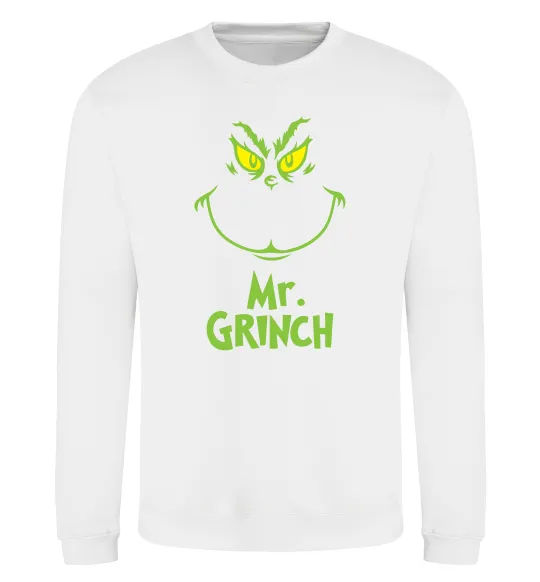 Світшот Mr.Grinch Білий фото