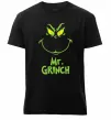 Чоловіча преміум футболка Mr.Grinch Чорний фото