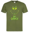 Мужская футболка Mr.Grinch Оливковый фото