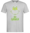 Мужская футболка Mr.Grinch Серый фото