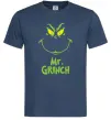 Мужская футболка Mr.Grinch Темно-синий фото