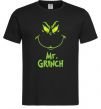 Мужская футболка Mr.Grinch Черный фото