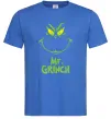 Мужская футболка Mr.Grinch Ярко-синий фото