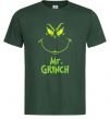 Мужская футболка Mr.Grinch Темно-зеленый фото