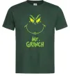 Мужская футболка Mr.Grinch Темно-зеленый фото