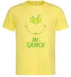 Мужская футболка Mr.Grinch Лимонный фото
