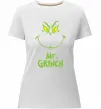 Жіноча преміум футболка Mr.Grinch Білий фото