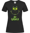 Женская футболка Mr.Grinch Черный фото