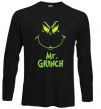 Лонгслів Mr.Grinch Чорний фото