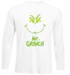 Лонгслів Mr.Grinch Білий фото