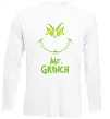 Лонгслів Mr.Grinch Білий Лонгслів Mr.Grinch Білий фото