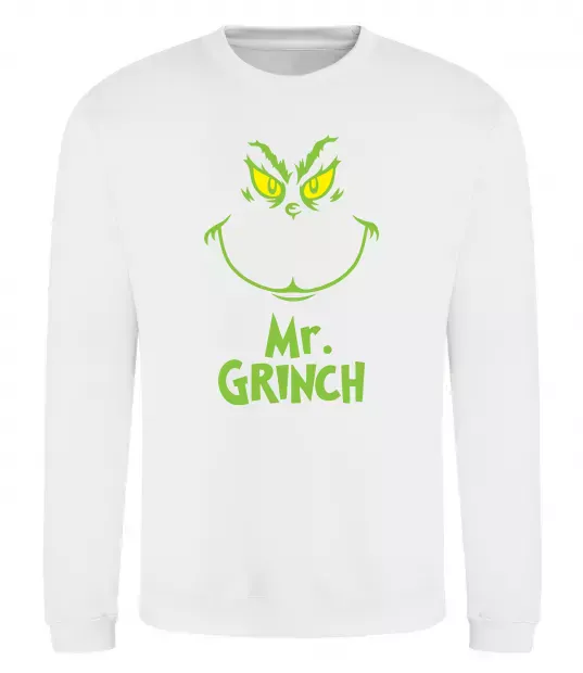 Світшот Mr.Grinch Білий фото
