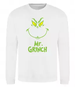Світшот Mr.Grinch Білий фото