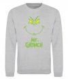 Свитшот Mr.Grinch Серый меланж фото