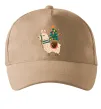 Кепка Лама з ялинкою Песочный Кепка Лама з ялинкою Песочный фото