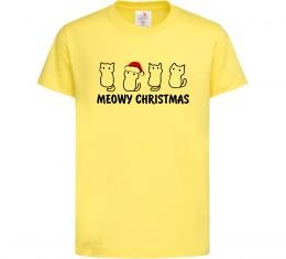 Дитяча футболка Новорічні котики