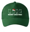 Кепка Новорічні котики Темно-зеленый Кепка Новорічні котики Темно-зеленый фото