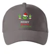 Кепка Грінч Merry Christmas Сірий фото
