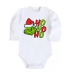 Детский боди Grinch Ho-Ho-Ho Белый фото