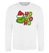 Світшот Grinch Ho-Ho-Ho Білий фото