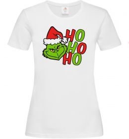 Женская футболка Grinch Ho-Ho-Ho