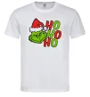 Мужская футболка Grinch Ho-Ho-Ho Белый фото