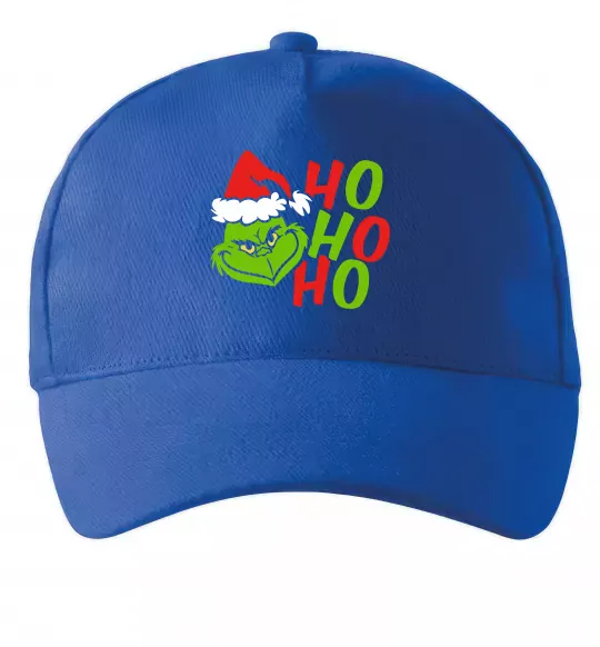 Кепка Grinch Ho-Ho-Ho Яскраво-синій фото