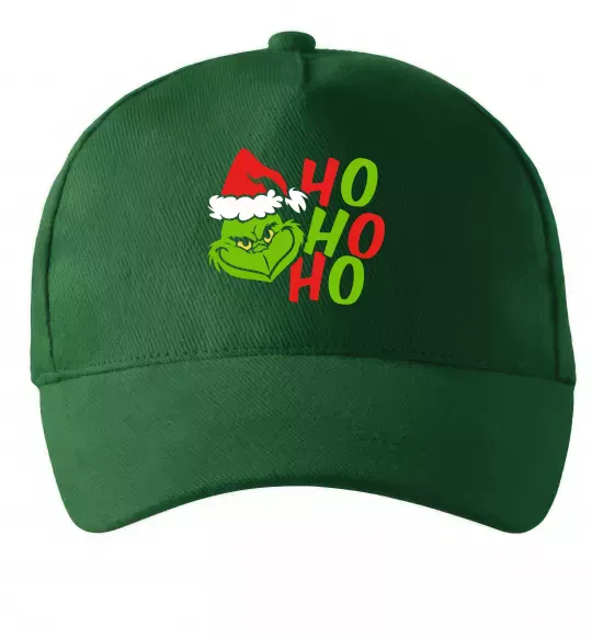 Кепка Grinch Ho-Ho-Ho Темно-зелений фото