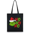 Еко-сумка Grinch Ho-Ho-Ho Чорний Еко-сумка Grinch Ho-Ho-Ho Чорний фото