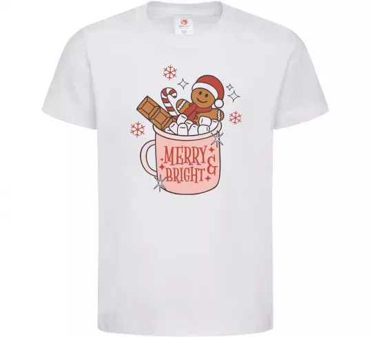 Детская футболка Печиво в чашці Белый фото