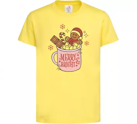 Детская футболка Печиво в чашці Лимонный фото