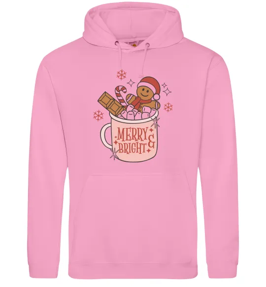 Мужская толстовка (худи) Печиво в чашці Розовый фото