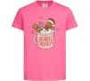 Детская футболка Печиво в чашці Ярко-розовый фото