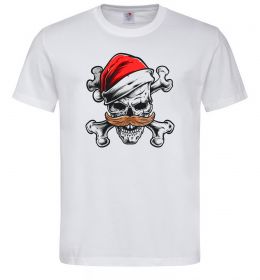 Чоловіча футболка Новорічний череп Чоловіча футболка Новорічний череп