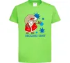 Дитяча футболка Веселих свят Лаймовий Дитяча футболка Веселих свят Лаймовий фото