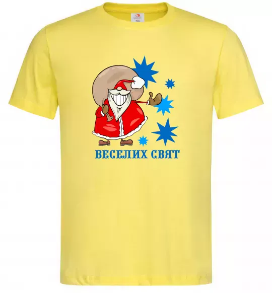Мужская футболка Веселих свят Лимонный фото