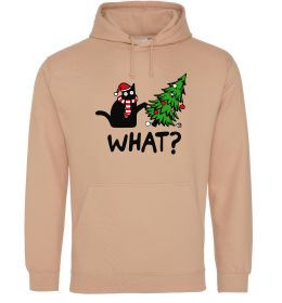 Женская толстовка (худи) Кіт ялинка Женская толстовка (худи) Кіт ялинка