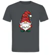 Мужская футболка Новорічний гном Графит фото