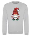 Свитшот Новорічний гном Серый меланж Свитшот Новорічний гном Серый меланж фото