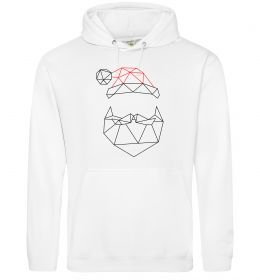 Чоловіча толстовка (худі) Санта графіка