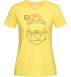 Жіноча футболка Санта графіка Лимонний Жіноча футболка Санта графіка Лимонний фото
