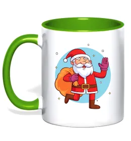 Чашка з кольоровою ручкою