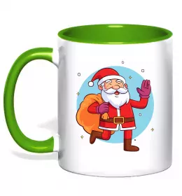 Чашка с цветной ручкой