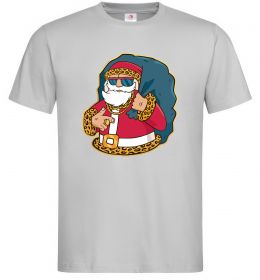 Чоловіча футболка Санта леопард