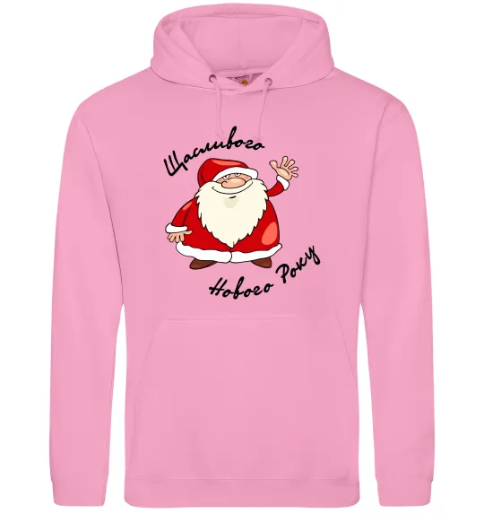 Жіноча толстовка (худі) Щасливого Нового року Рожевий фото