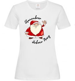 Женская футболка Щасливого Нового року